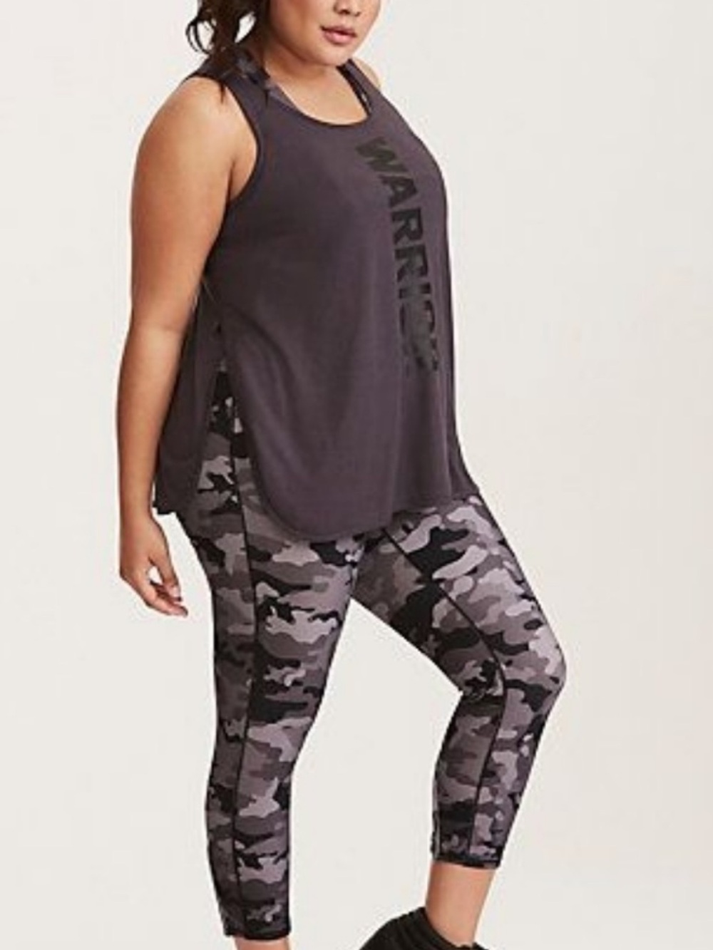 Torrid Active Warrior Keyhole Back Tank Top